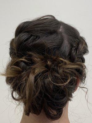 Wedding hair by Ann Marie