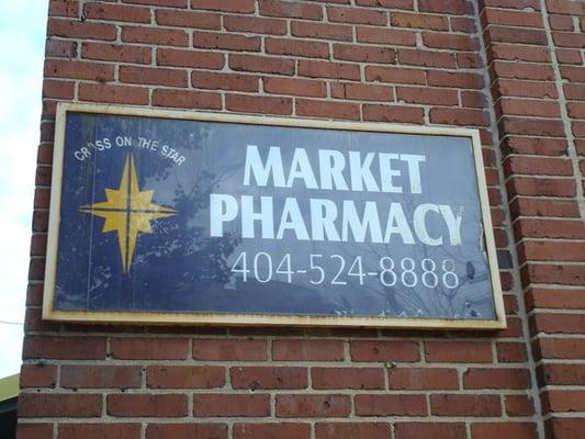 Market Pharmacy exterior sign. Credit: Patrick Hayes