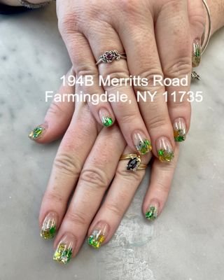 Fun new nails for the summer!