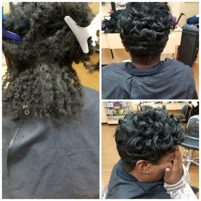 Jasmine - relaxer/flat iron style