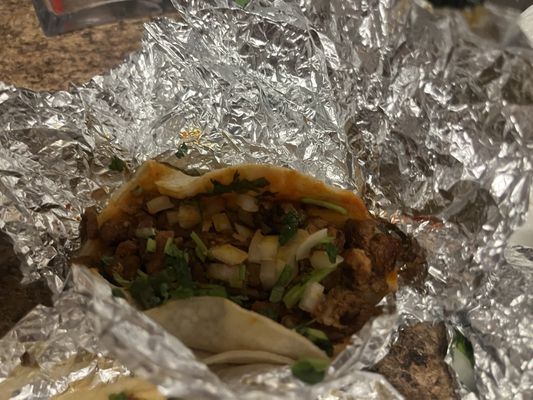 Al pastor on corn