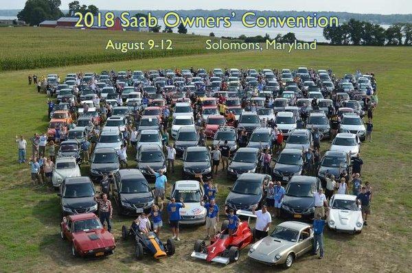 Saab Owners Convention MD - 2018