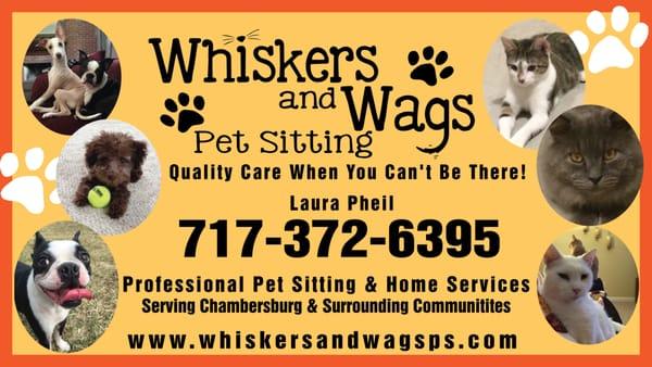 Whiskers and Wags Pet Sitting