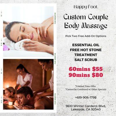 Happy Foot
 9610 Winter Gardens Blvd, Lakeside, CA 92040
 Call us at 619-906-1798