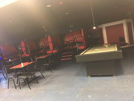 Great vip and pool tables