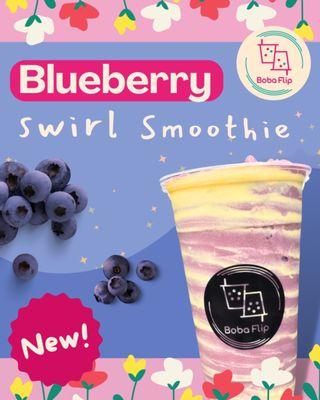 New!! Blueberry Swirl Smoothie