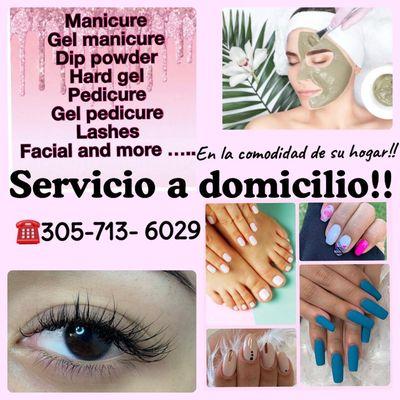 Servicio a domicilio!