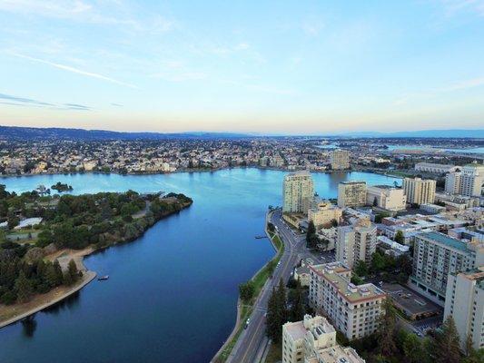 Lake Merritt sunset