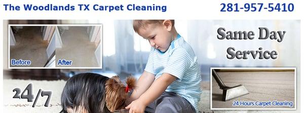 The Woodlands TX Carpet Cleaning