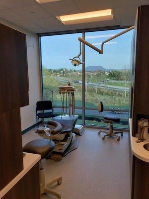 Dental cleanings with a view.