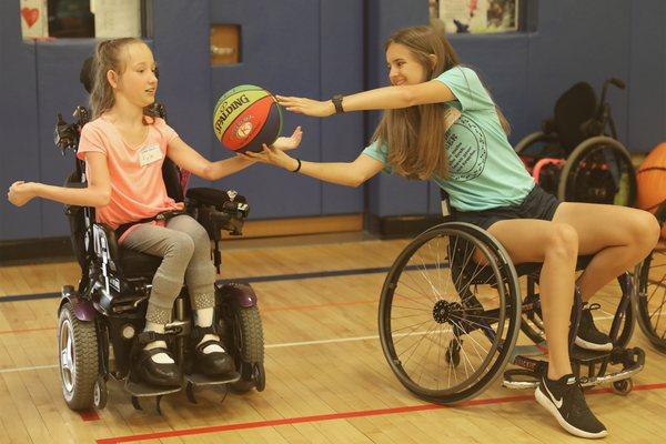 Camp Trek is a 1 week summer camp for that introduces recreational adaptive sports to youth with a physical or visual disability.