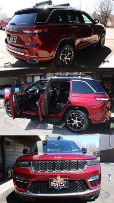 Complete detail performed on this beautiful fully loaded Jeep Grand Cherokee