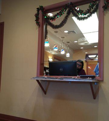 Front desk