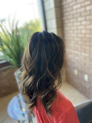 Ombré highlights