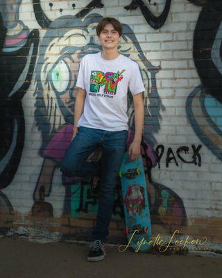 Senior photos make the best keepsakes by  displaying  in custom albums and wall art. *Include cap & gown and family session with your senior