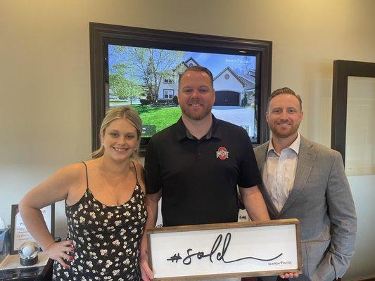 Congratulations to our first time home buyers in Lewis center, Ohio!