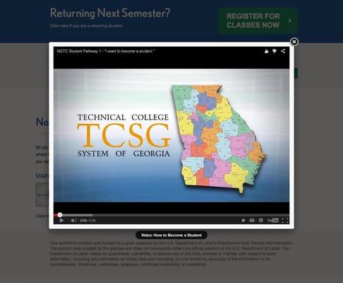 When north Georgia Technical College needed a new Student Portal with educational videos to guide new and returning students ...