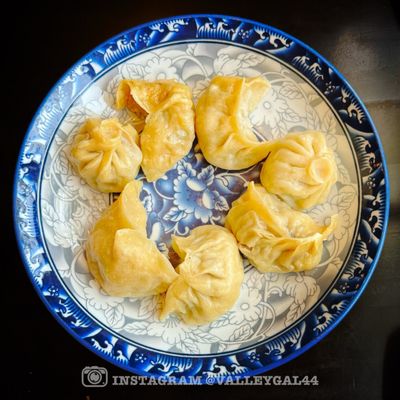 Mixed Momo (chicken, beef, and veggie Tibetan style steamed dumplings assortment)