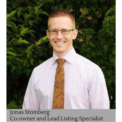 Jonas Stomberg: Co-owner and Lead Listing Specialist