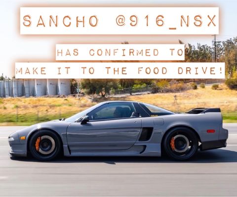 Another local NSX who participated in the food drive