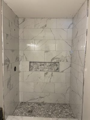 custom shower