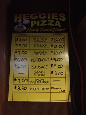 Heggies Pizza