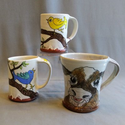 Andrea Freeman - ceramic mugs