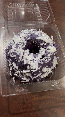 Ube pineapple cake