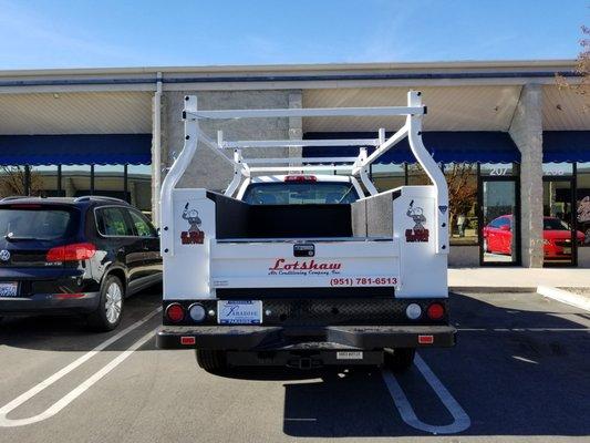 Reflective Vinyl on Truck