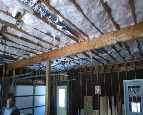 Garage ceiling