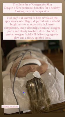 Oxygen facial