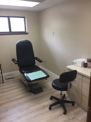 Treatment rooms are available today to treat all your foot and ankle needs.