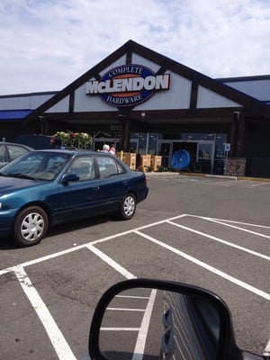 McClendon hardware store entrance