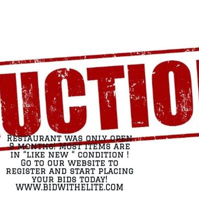 Restaurant Equipment Auction