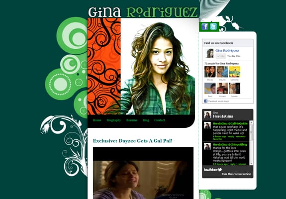 Gina Rodriguez Star of the Sundance Film "Filly Brown"