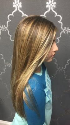 Balyage highlights