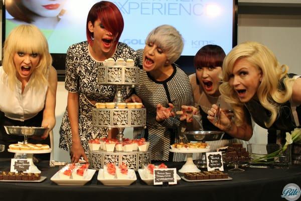 Dessert display...and some models :)