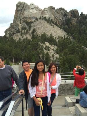 At Mt. Rushmore