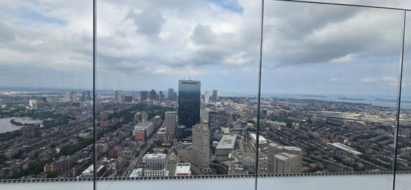 View of Boston from Stratus Bar