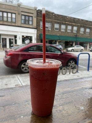 Ruby Sunrise smoothie