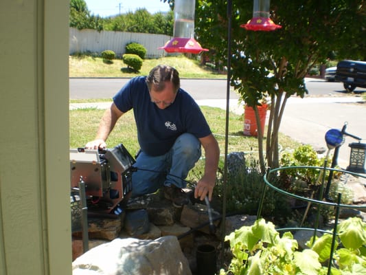 I'm doing a Camera Inspection on Main Sewer Line