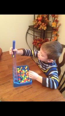 Fine motor skills and patterns