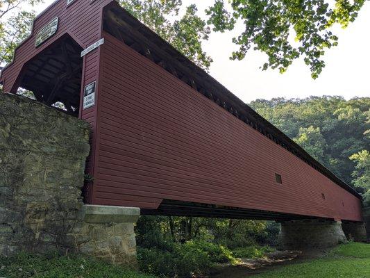 Martin's Mill Covered Bridge in Antrim Township Park, Greencastle