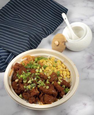 Spicy beef bowl