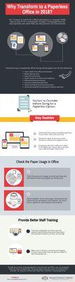 Check out the infographic below to learn about the advantages of going paperless. https://goo.gl/NE6kS4