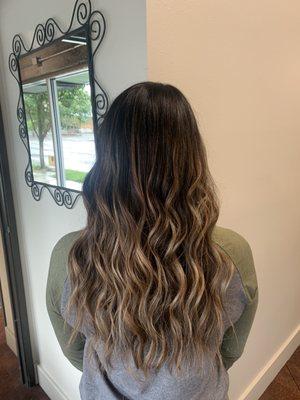 Carmel balayage  Stylist: Marissa Morris