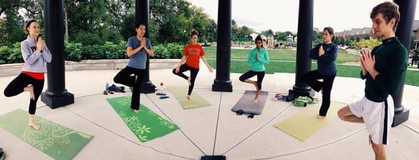 Yoga in the Park