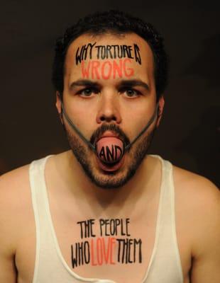 Brandon Lancaster as Zamir in Christopher Durang's WHY TORTURE IS WRONG, AND THE PEOPLE WHO LOVE THEM!