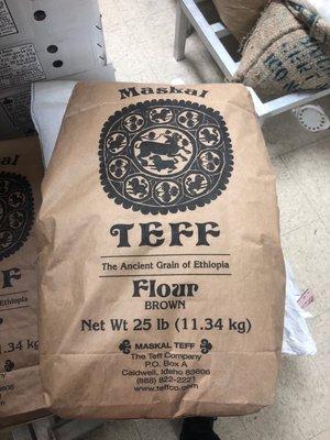 Want to give ingera making a try? Teff is also available!