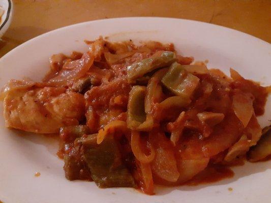 Chicken cacciatore